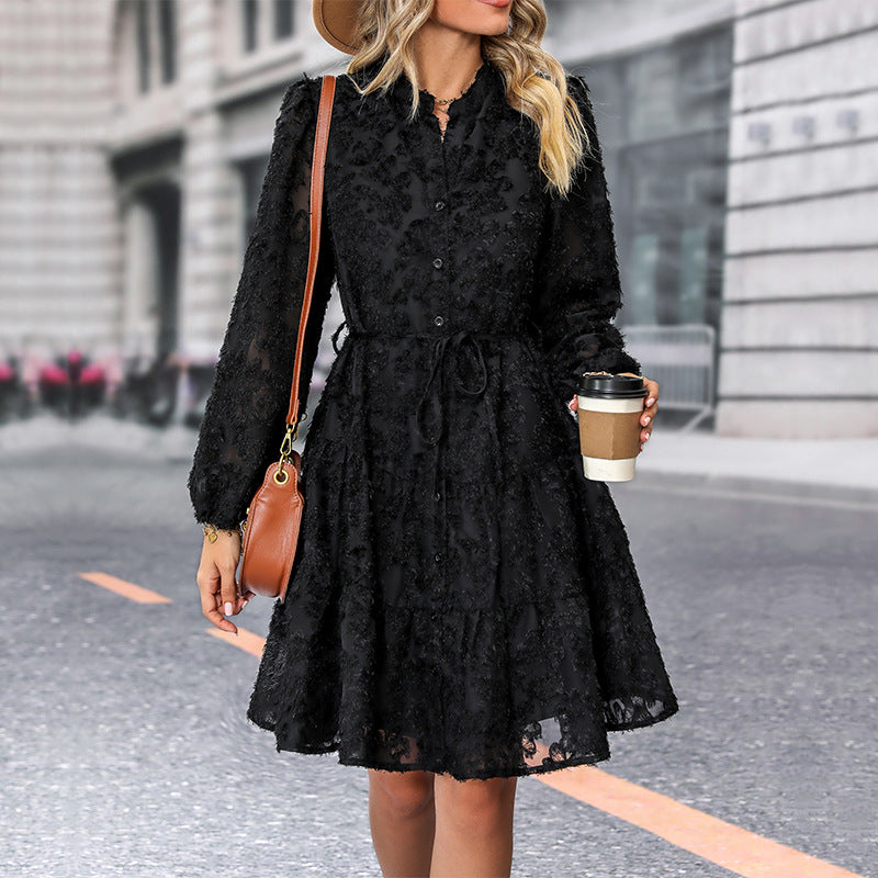 Collared Lacey Dress