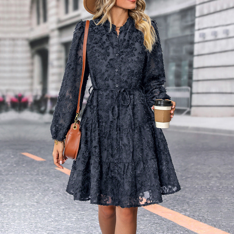 Collared Lacey Dress