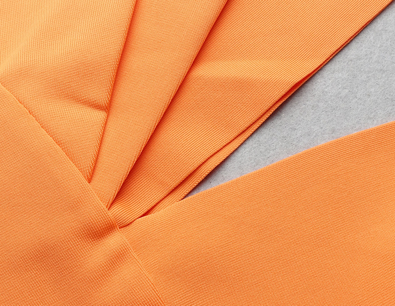 Eva Orange Maxi Gown