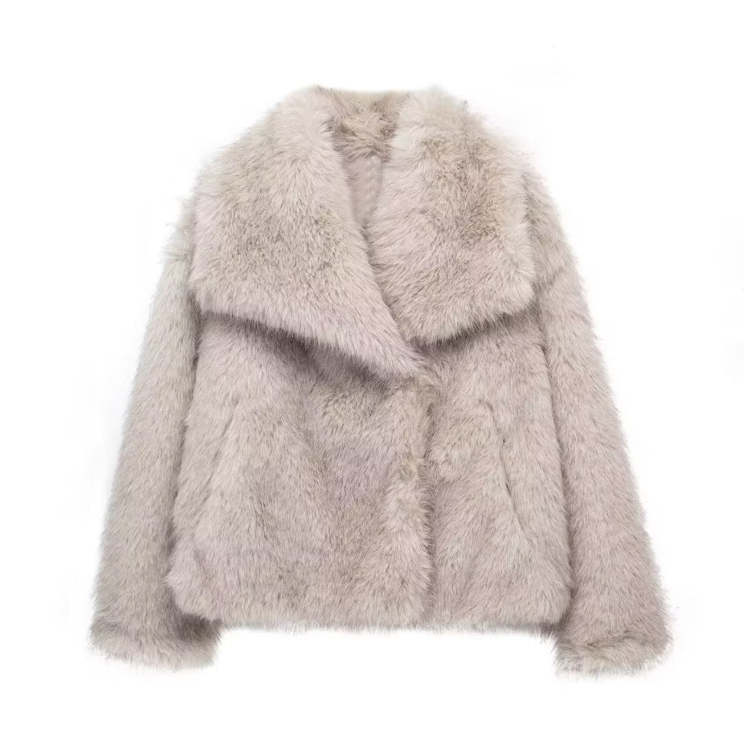 Women's Winter Plush Coat