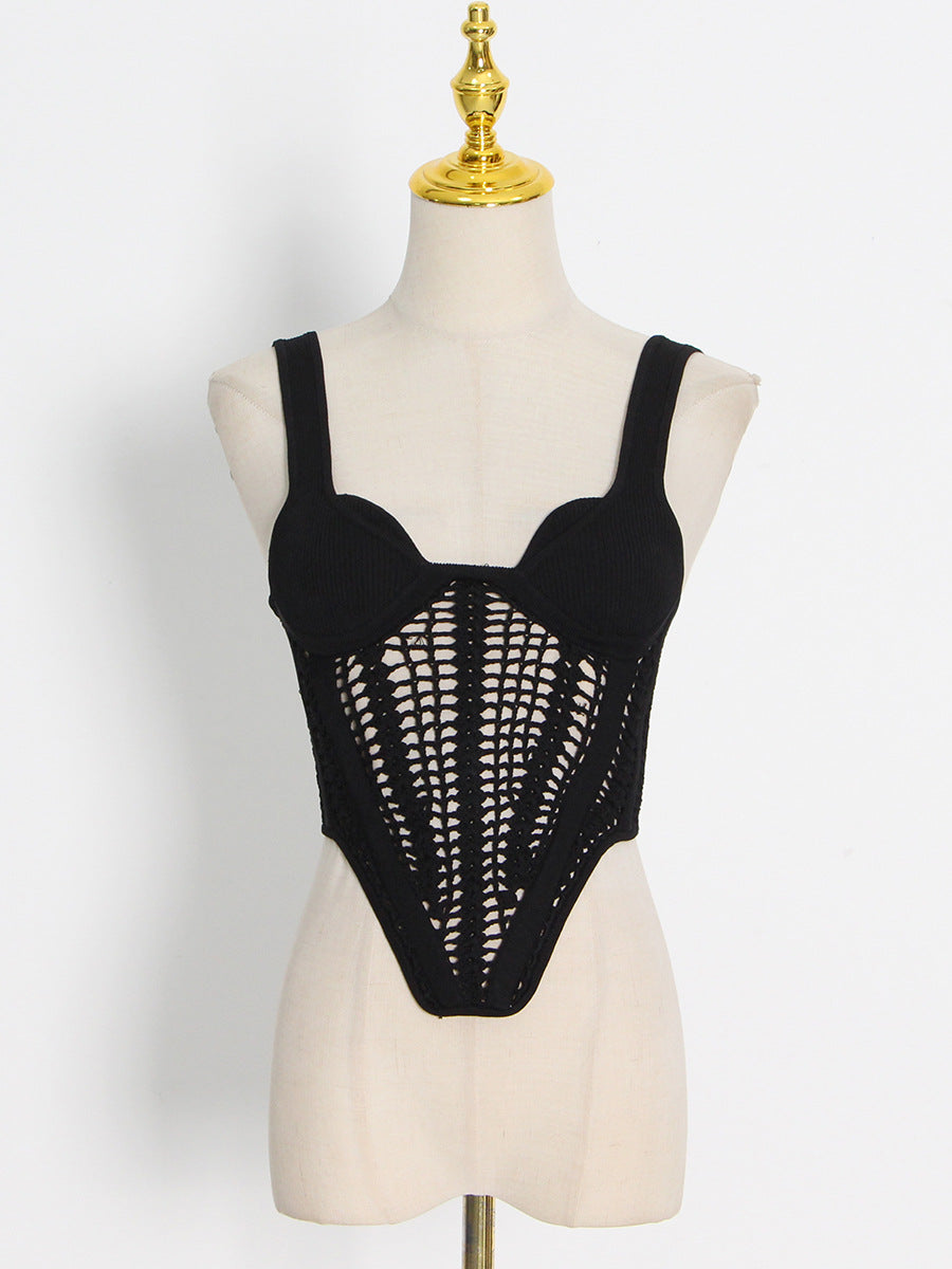 Fishbone Crochet Tank