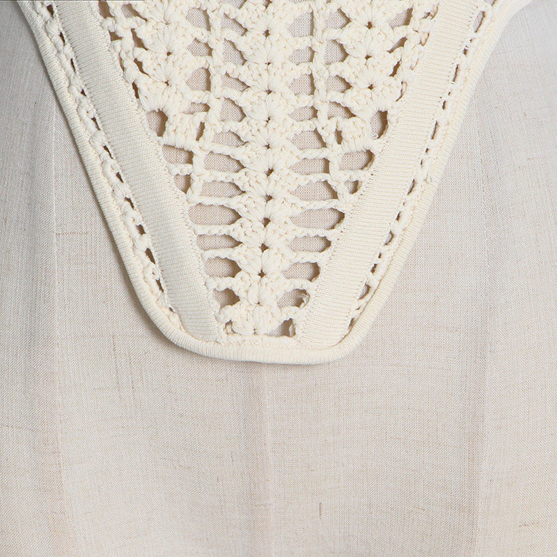 Fishbone Crochet Tank