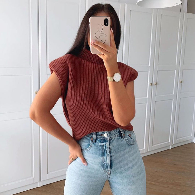 Lainey Wide Shoulder Knit